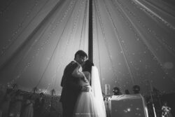 Wedding DJ in marquee
