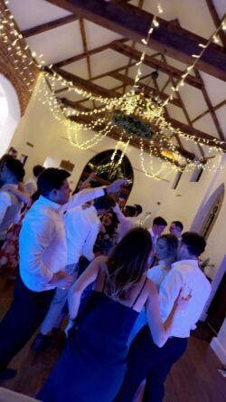 Intimate wedding DJ